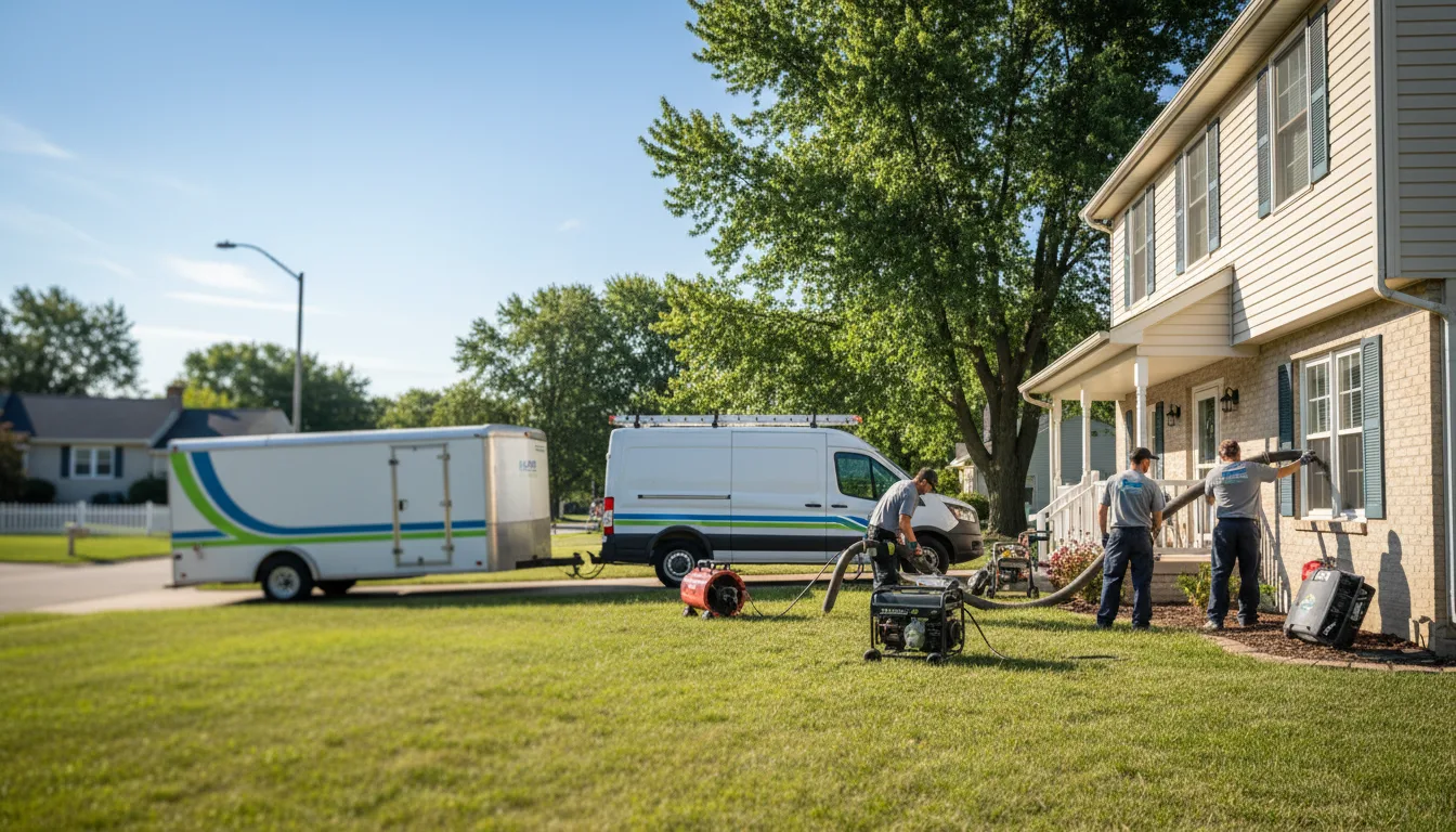 Flooded Basement Restoration And Cleanup With Repair in State University, AR near me